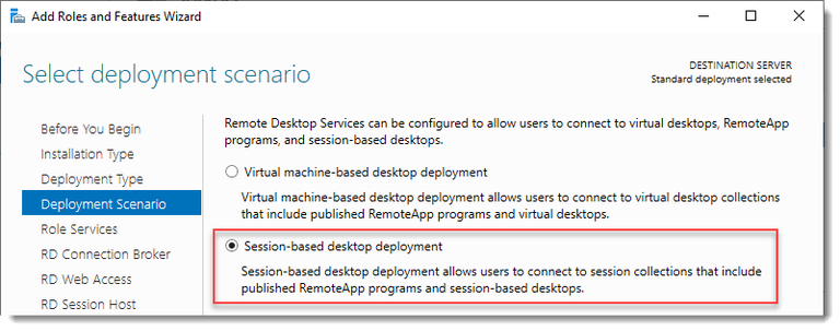 How to Activate Remote Desktop Services in Windows Server 2019