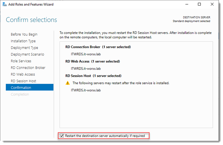 How to Activate Remote Desktop Services in Windows Server 2019