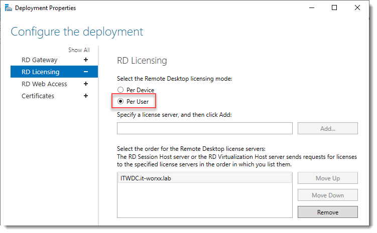 How to Activate Remote Desktop Services in Windows Server 2019